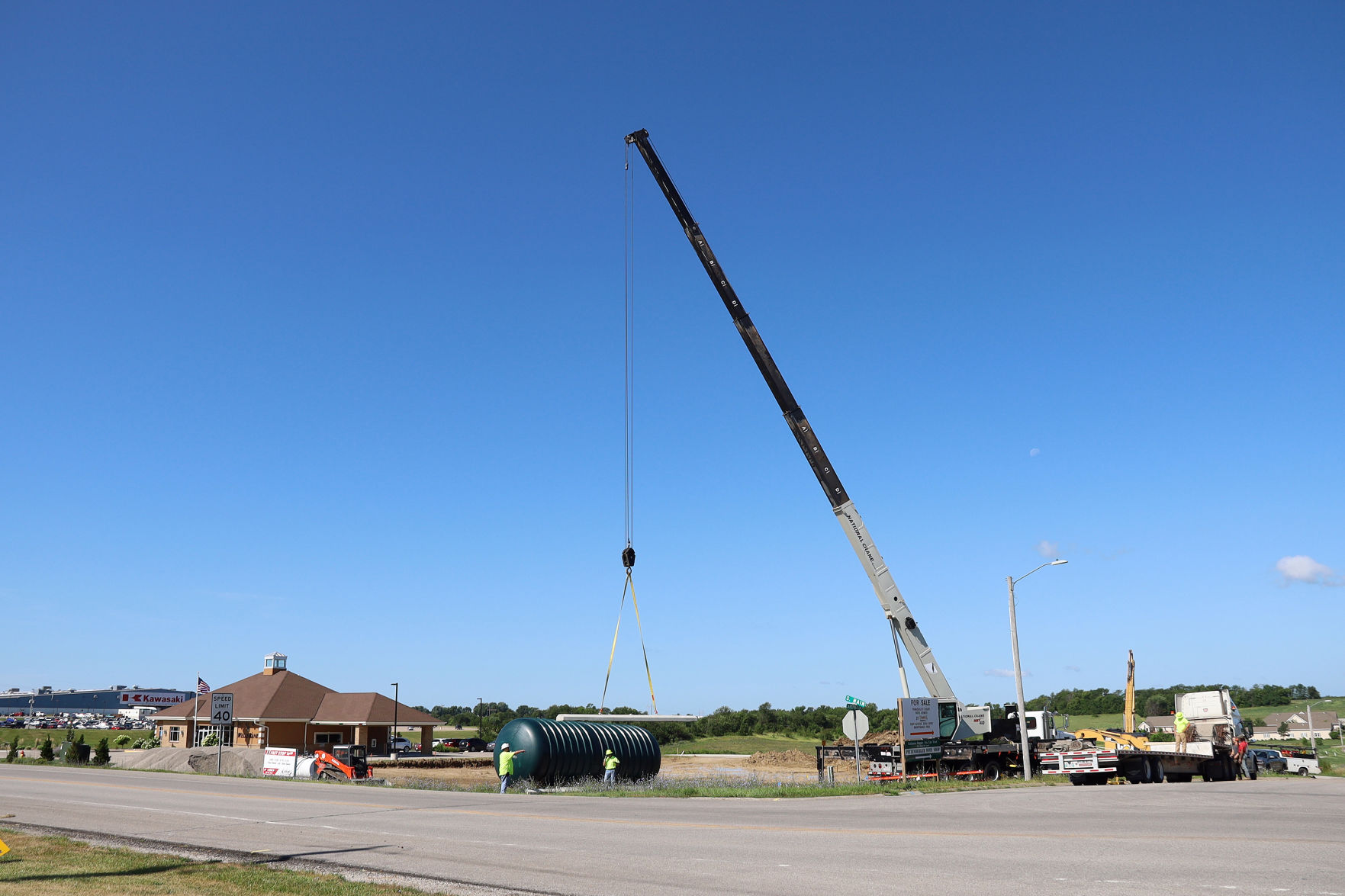 South Main Street fuel station project starts
